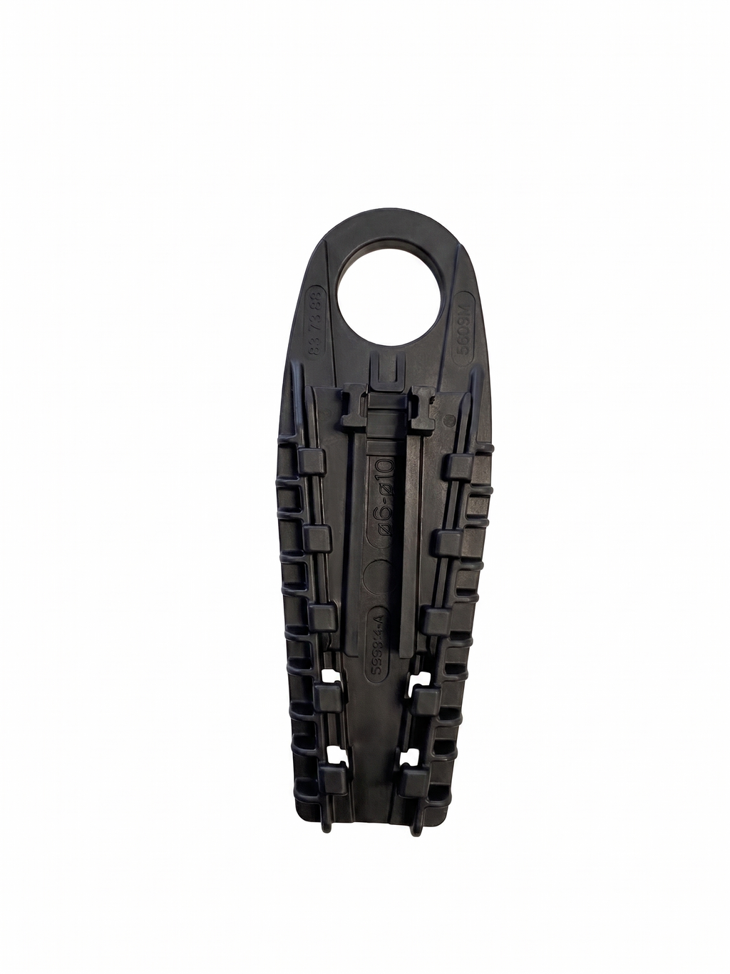Cable hanger with integrated strain relief