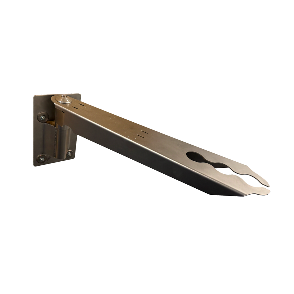 Horizontally swivelling bracket