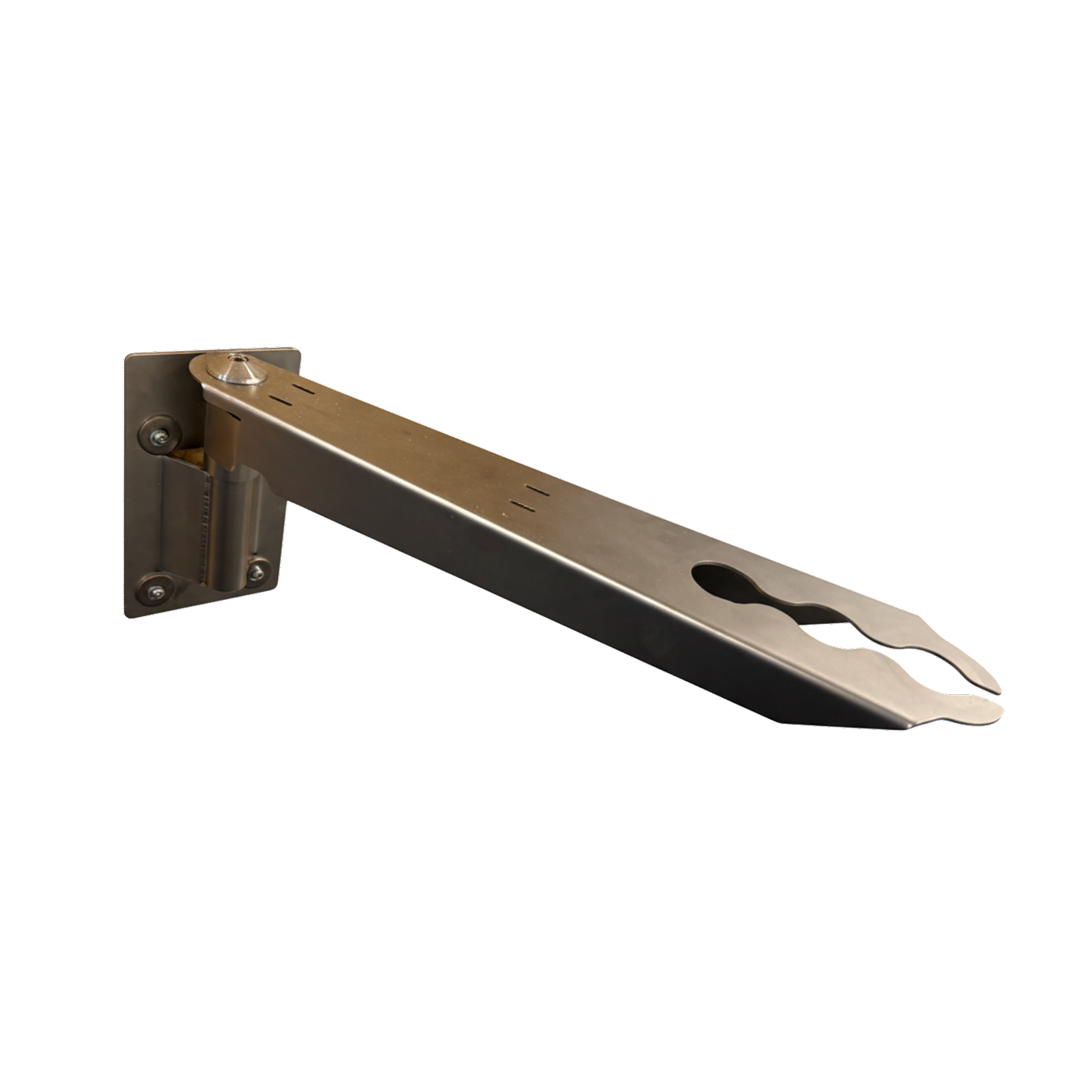 Horizontally swivelling bracket