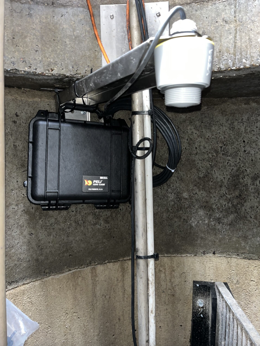 Wastewater pack water level & flow (C11)